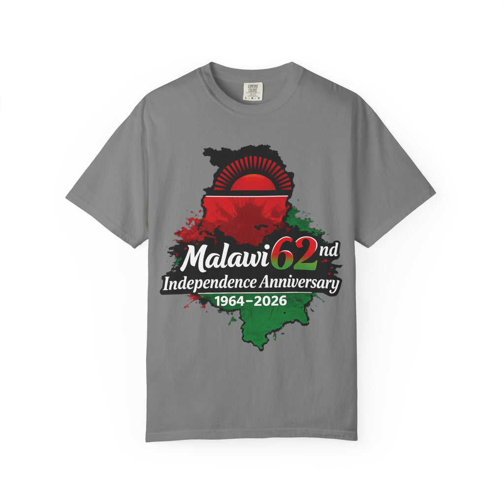 Malawi 62nd Independence T-Shirt | 1964–2026 Celebration Tee