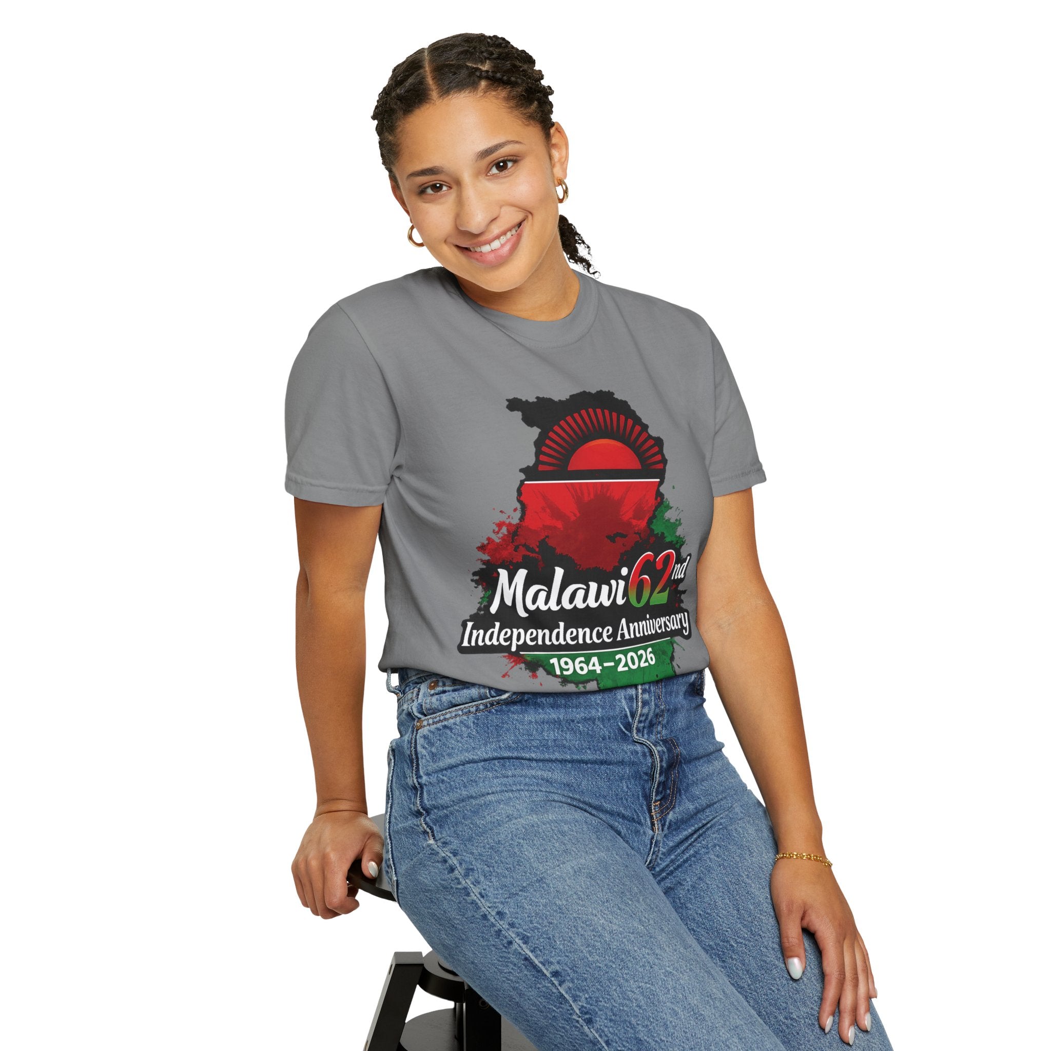 Malawi 62nd Independence T-Shirt | 1964–2026 Celebration Tee