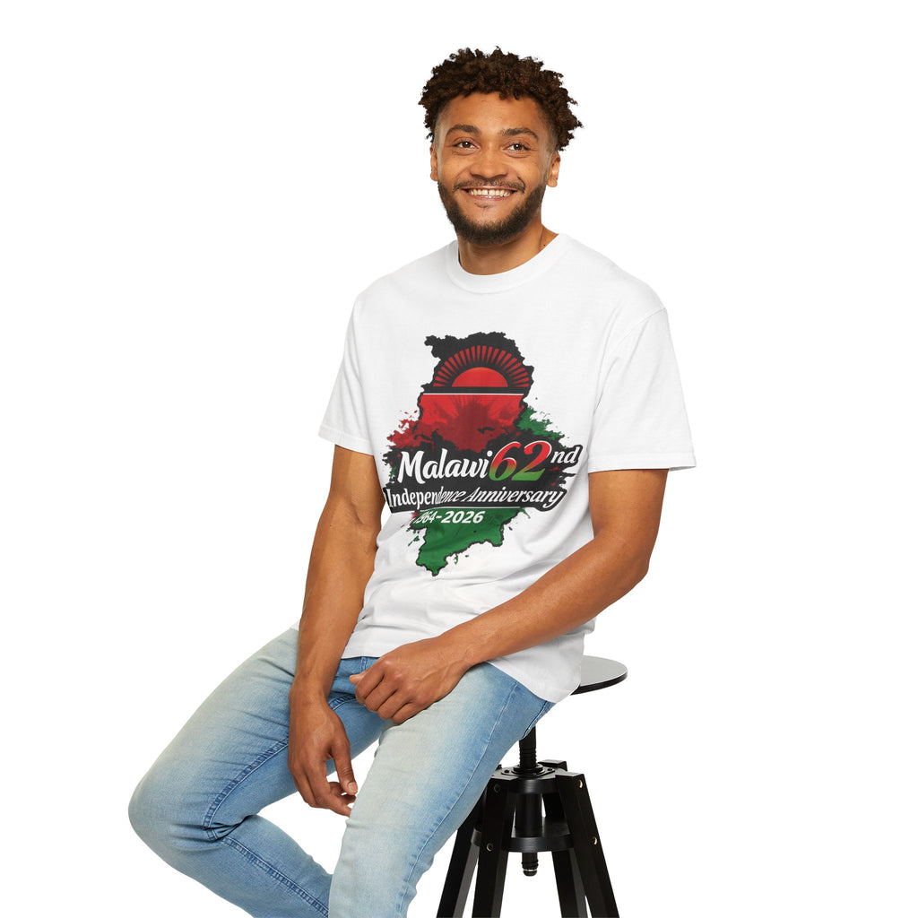 Malawi 62nd Independence T-Shirt | 1964–2026 Celebration Tee