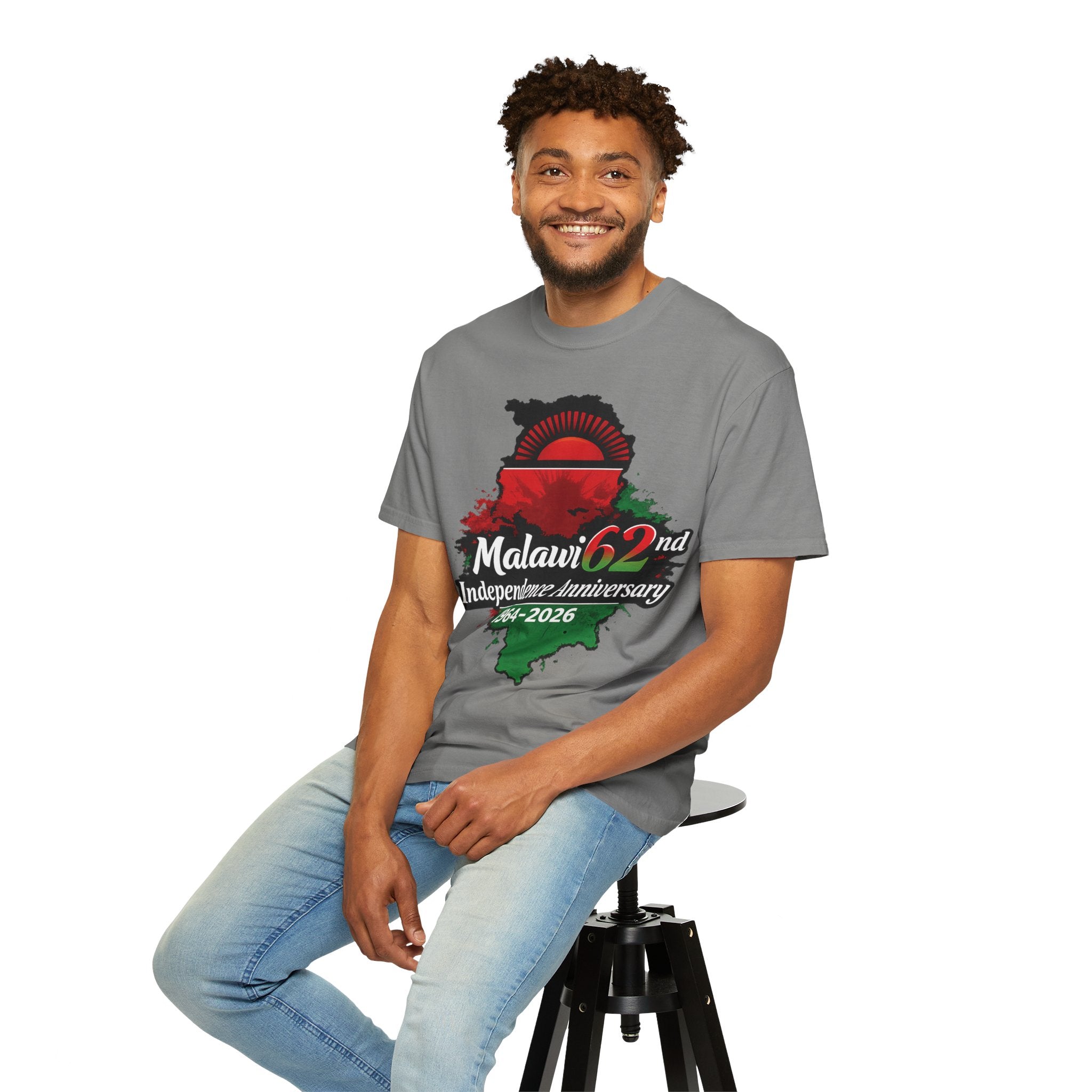 Malawi 62nd Independence T-Shirt | 1964–2026 Celebration Tee