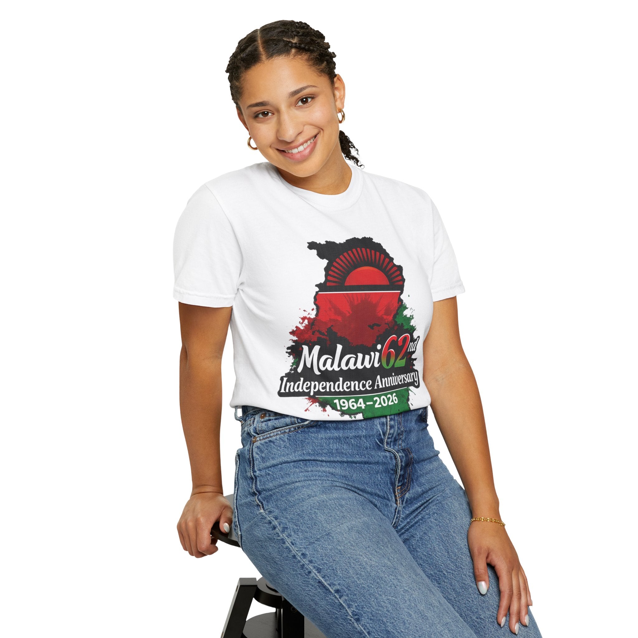 Malawi 62nd Independence T-Shirt | 1964–2026 Celebration Tee